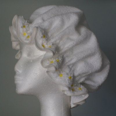 Towelling Cap - White