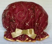 Golden Leaves - Burgundy